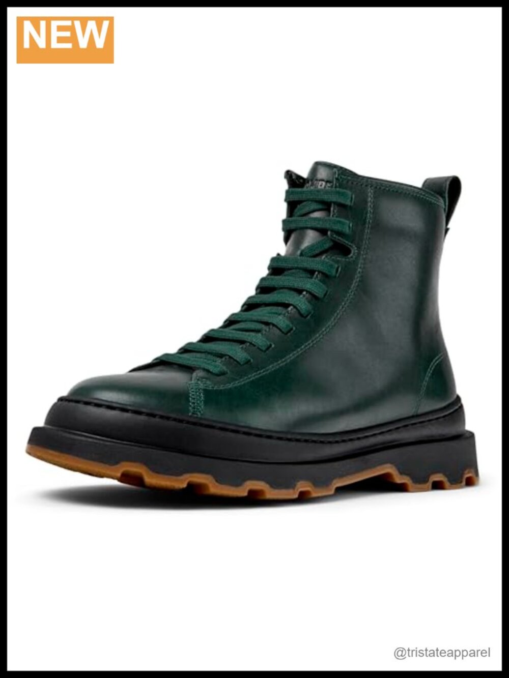 Women's Mid-Calf Combat Boots Round Toe Block Heel Zip Leather Booties Fall